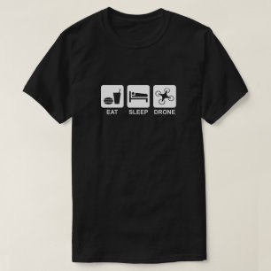 Coma o t-shirt do zangão do sono