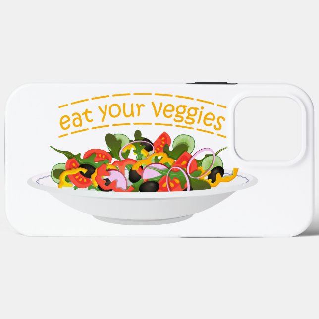 Coma seus vegetais Cite salada fresca misturar tig (Verso (horizontal))