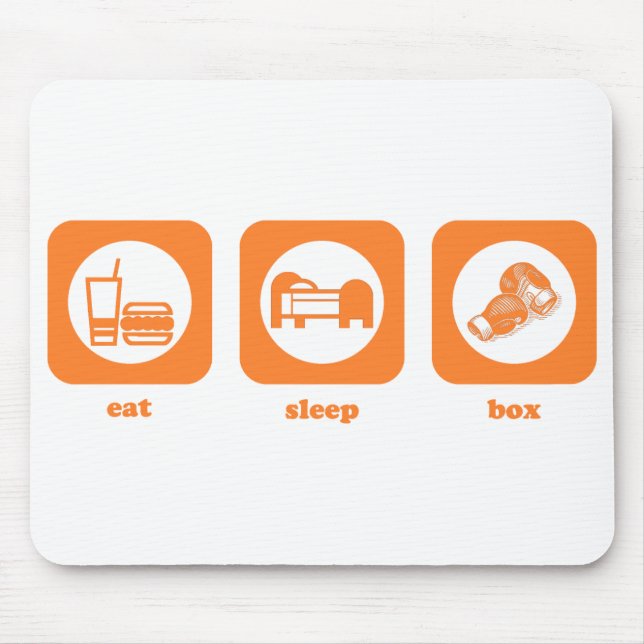 Coma. Sono. Caixa. Mousepad (Frente)