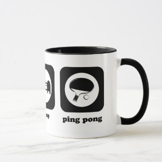 Coma. Sono. Sibilo Pong. Caneca