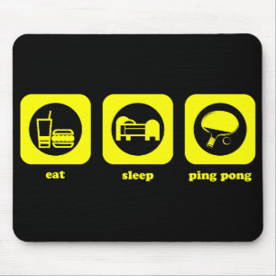 Coma. Sono. Sibilo Pong. Mousepad