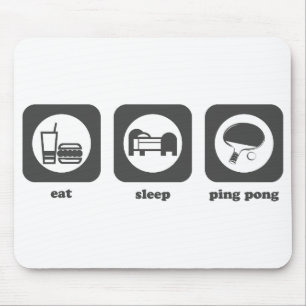 Coma. Sono. Sibilo Pong. Mousepad