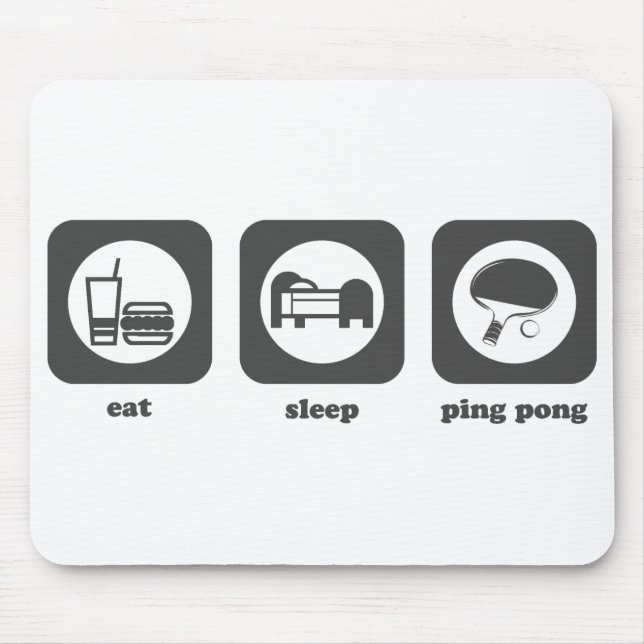 Coma. Sono. Sibilo Pong. Mousepad (Frente)