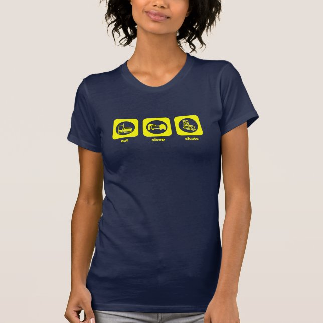 Coma. Sono. Skate. T-shirt (Frente)