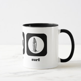 Coma. Sono. Surf. Caneca