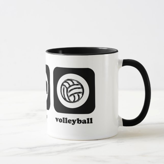 Coma. Sono. Voleibol. Caneca (Direita)