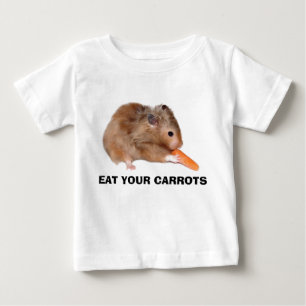Coma sua camisa das cenouras