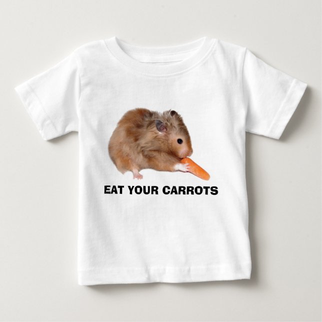 Coma sua camisa das cenouras (Frente)