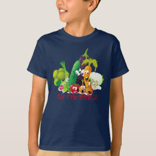 Coma sua camisa dos vegetarianos