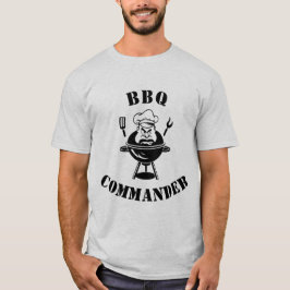Comandante do churrasco T-Shirt - Presente no Dia 