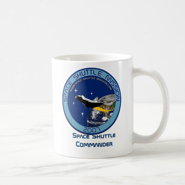 Comandante do vaivém espacial, caneca (Direita)