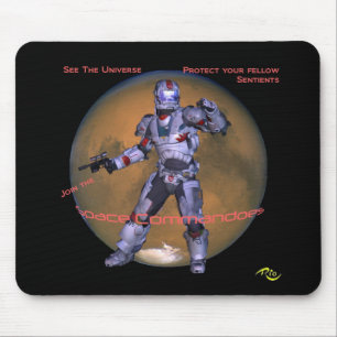 Comando Espacial Mousepad