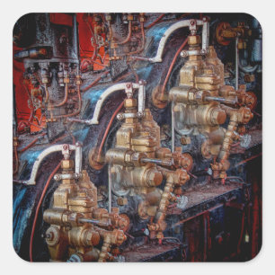 Comandos de uma vinheta autocolante