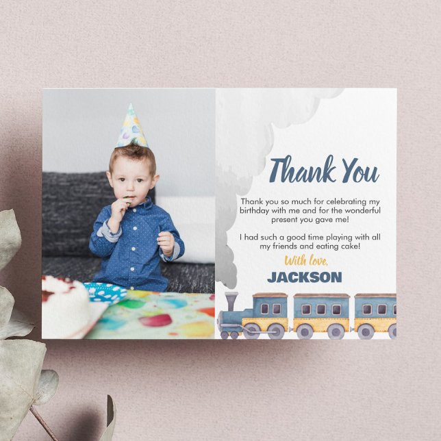 Comboio Cartões de agradecimentos Choo Choo Train (Criador carregado)