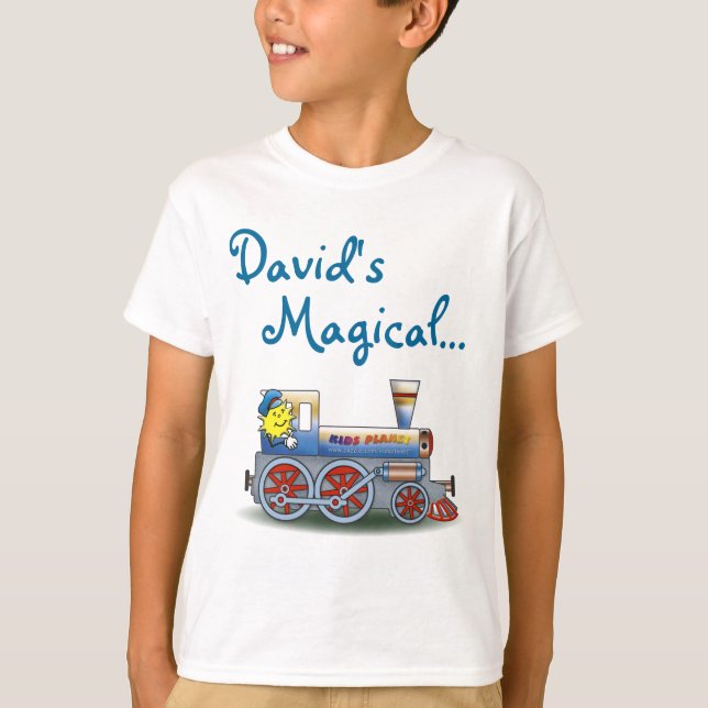 Comboio Mágico - T-shirt (Frente)