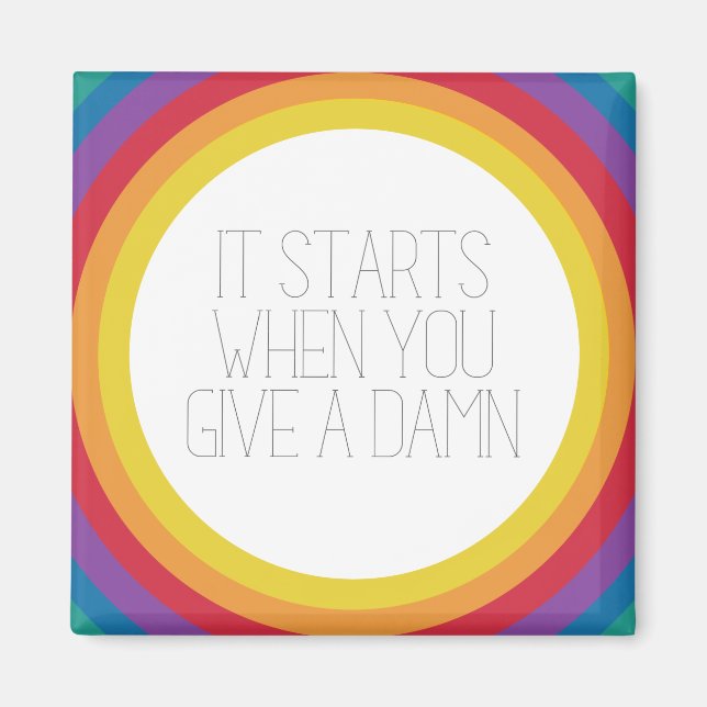 Começa Quando... Íman (Frente)