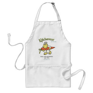 "Comece com ingredientes que você ama" o avental