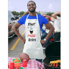 Comece Seu Dia Personalizado Com Um Sorriso Apron