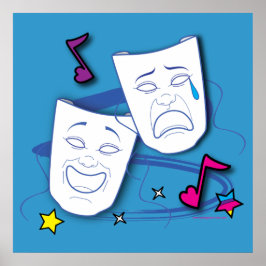 Comedy Tragedy Drama Poster
