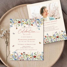 Comemoração Memorial de Flor Selvagem do Orçamento