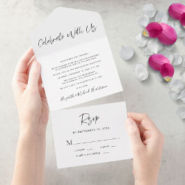 Comemoração Moderna com a Recepção de casamento
