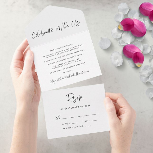 Comemoração Moderna com a Recepção de casamento (Criador carregado)