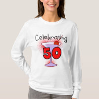 Comemorando 50 camisetas e presentes
