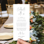 Comemore Conosco, Coloque O Cartões de agradecimen<br><div class="desc">Celebrar conosco, este é o cartão editável moderno, em design de script minimalista, tema de cinza escura, Configurações de lugar Obrigado Cartões. Compartilhe o amor e mostre seu apreço aos seus convidados, quando eles sentarem em seu assento e lerem esse obrigado encantador personalizado que você coloca com o cartão de...</div>
