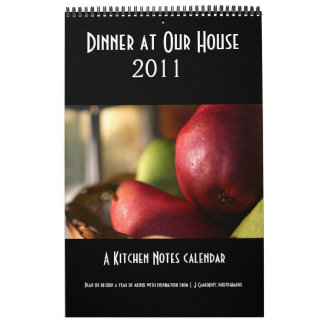 Comensal em nosso calendário da casa