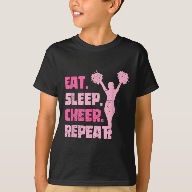 Comer Dormir Aplaudir Repetir Camisa engraçada de  (Frente)