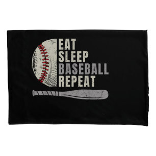 Comer Dormir Beisebol Repetir Divertido Jogador de