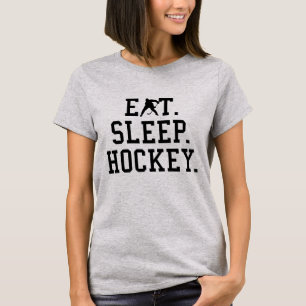 Comer Dormir Hockey - Camiseta de Amantes de Hocke