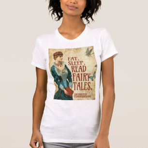 COMER. DORMIR. LER T-shirt FAIRY TALES