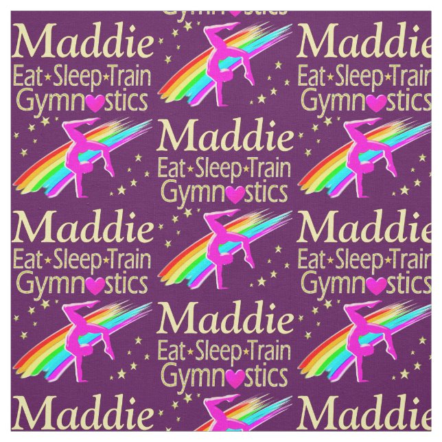 COMER, DORMIR, TREINAR TECIDO GINÁSTICO PERSONALIZ (Modelo)