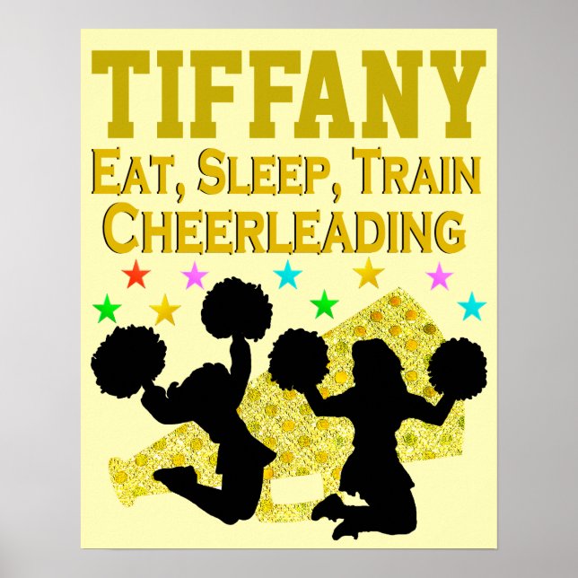 COMER Dourado, DORMIR, POSTER PERSONALIZADO DE CER (Frente)