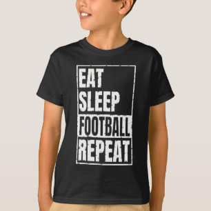 comer futebol americano repetir T-Shirt