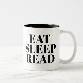 Comer Suspensão Ler caneca | Cute Book Lover Mug