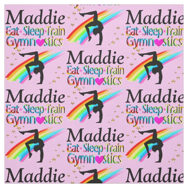 COMER TECIDO PERSONALIZADO GINÁSTICO DE SONO (Modelo)