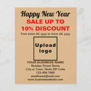 Comercialização de Ano Novo no Folheto Castanho-Cl