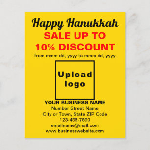 Comercialização de Hanukkah no Flyer Amarelo