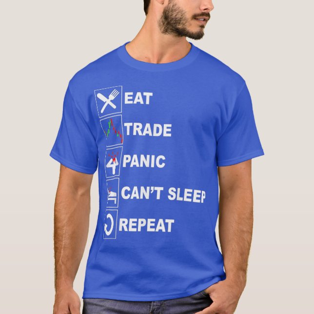 Comerciante de Camisas Repetidamente De Sono Comer (Frente)