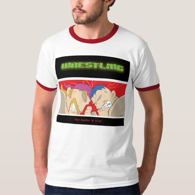 Comic Wrestling T-Shirt (Frente)
