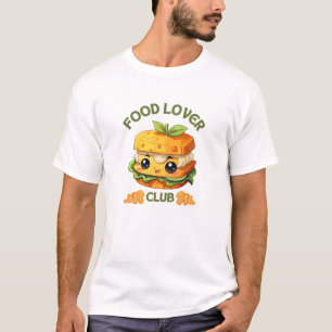 Comida de cartoon em T-Shirt