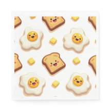 Comida divertida - Papel de guardanapos