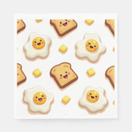 Comida divertida - Papel de guardanapos