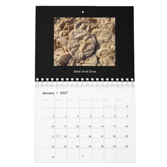 Comida do calendário de Egipto 2012 (Jan 2027)