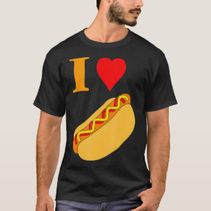 Comida Engraçada Camisetas Do Lover Eu Adoro Cach