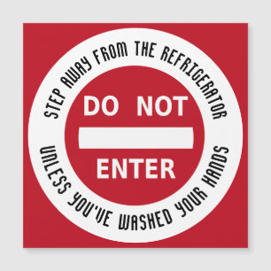 Comida Higiene SEM ENTRADA Lave Mãos Magnética