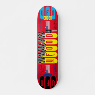 Comida HUMANA OVNI 7, 3/4", skateboard Deck