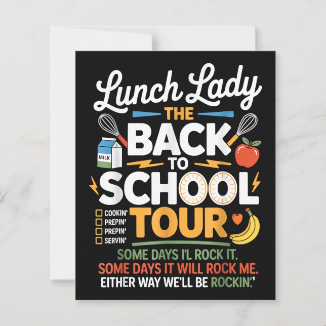 Comida Humor de Volta à Escola (Frente)
